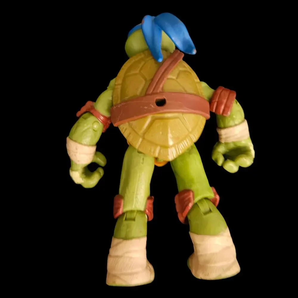 Teenage Mutant Ninja Turtles Action Figures Lot Raphael Leonardo Playmates 2014